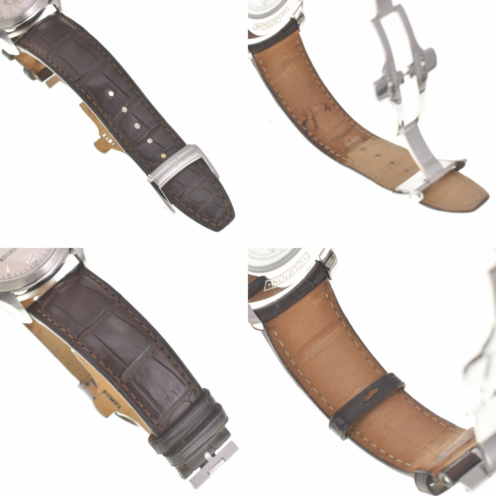 with paper Baume & Mercier Clifton MOA10149 Day date Silver Dial Automatic Men's
 Watch I#139790