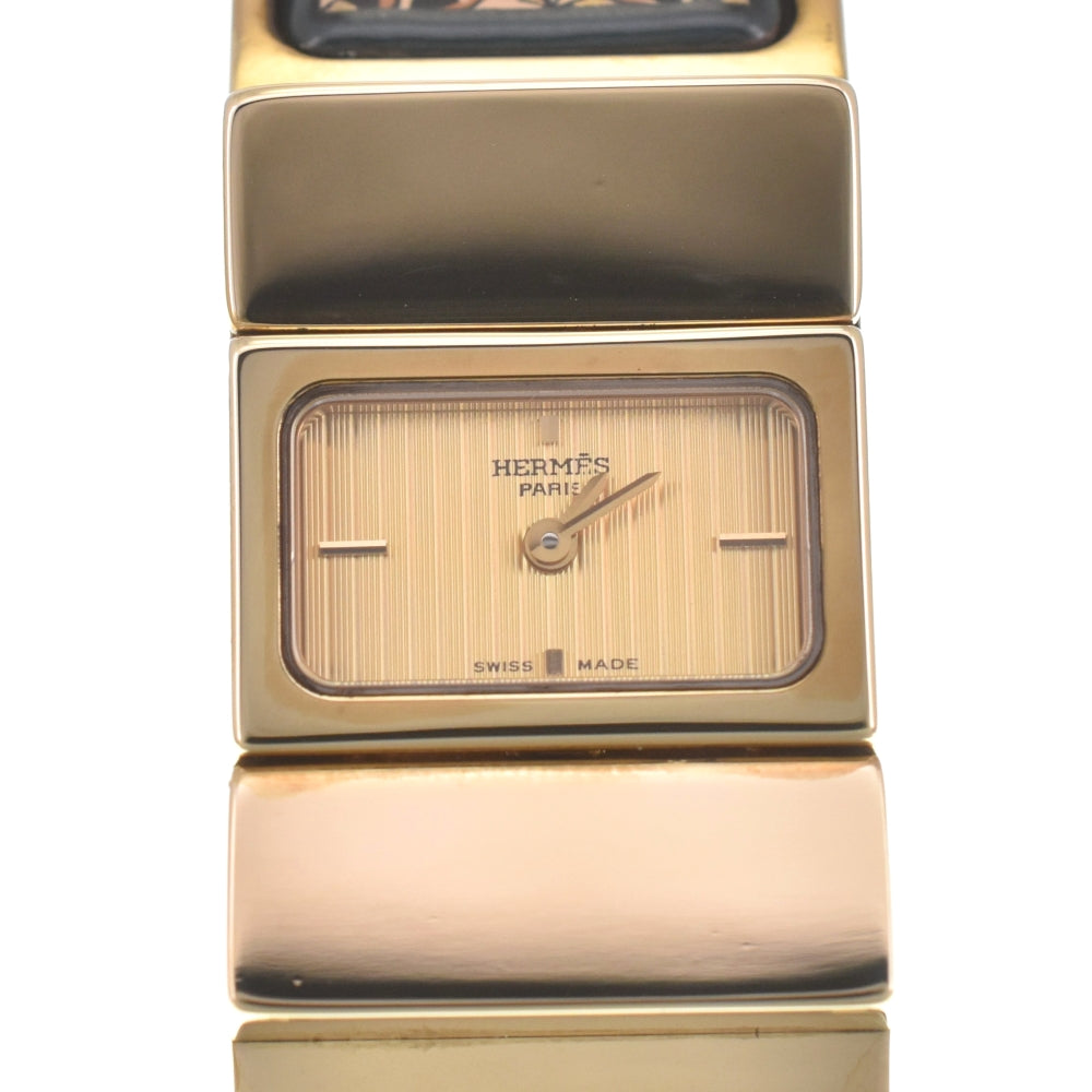 HERMES Loquet L01.201 buckle gold Dial Quartz Ladies
 Watch I#139808