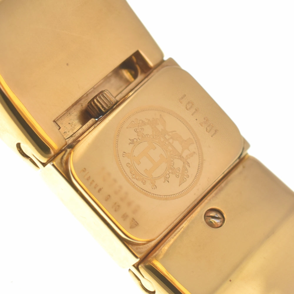 HERMES Loquet L01.201 buckle gold Dial Quartz Ladies
 Watch I#139808