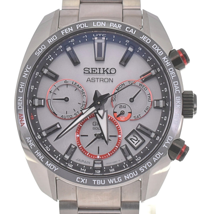SEIKO Astron SBXC081/5X53-0BE0 Shohei Otani limited model white Dial GPS Solar Men's
 Watch I#139825