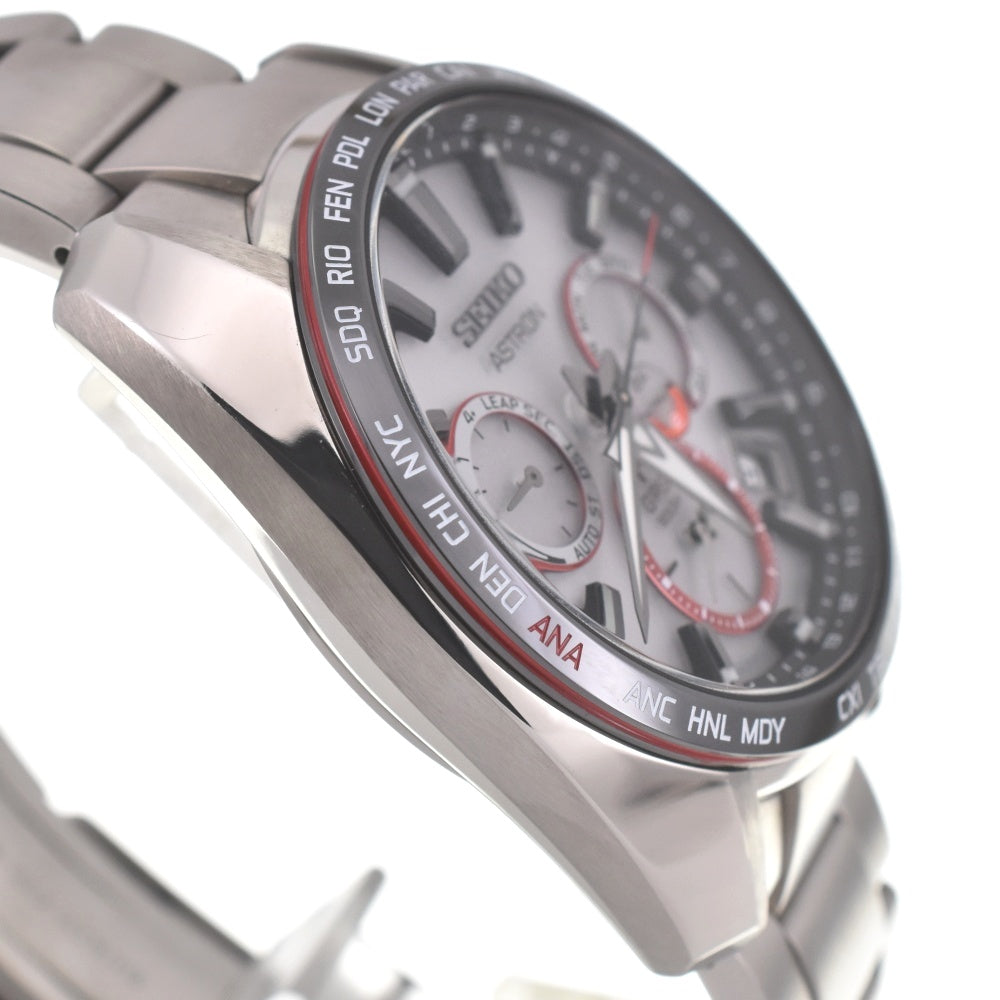 SEIKO Astron SBXC081/5X53-0BE0 Shohei Otani limited model white Dial GPS Solar Men's
 Watch I#139825