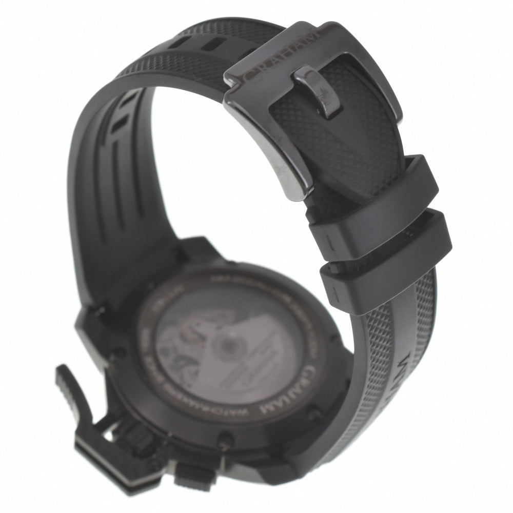 GRAHAM Chrono Fighter Oversize NM-2CCAU-0 ceramic bezel black Dial Automatic Men's
 Watch I#139829