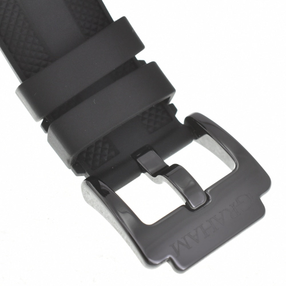 GRAHAM Chrono Fighter Oversize NM-2CCAU-0 ceramic bezel black Dial Automatic Men's
 Watch I#139829