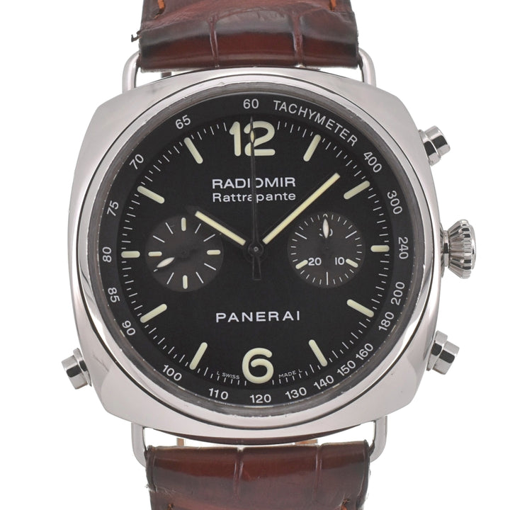 PANERAI Radiomir Rattrapante PAM00214 Chronograph black Dial Automatic Men's
 Watch I#139853