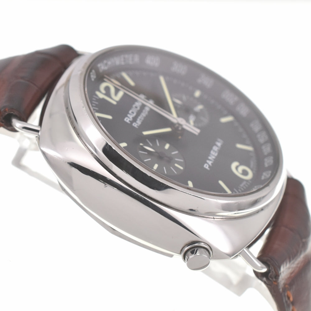 PANERAI Radiomir Rattrapante PAM00214 Chronograph black Dial Automatic Men's
 Watch I#139853