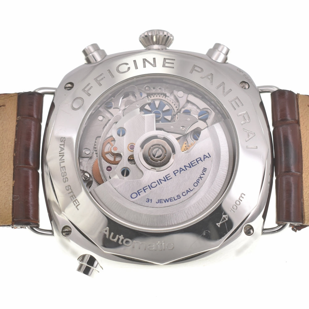 PANERAI Radiomir Rattrapante PAM00214 Chronograph black Dial Automatic Men's
 Watch I#139853