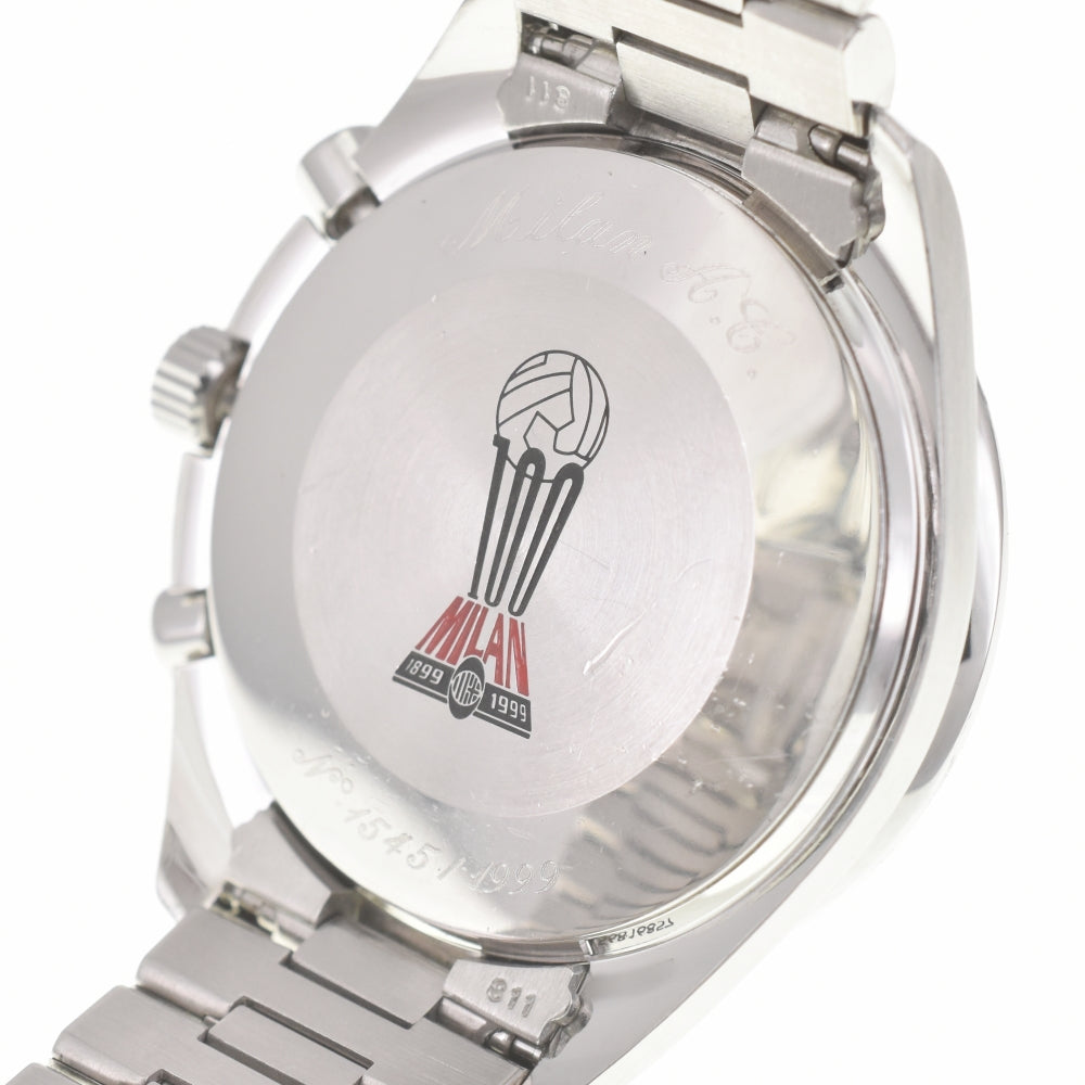 OMEGA Speedmaster AC Milan 100th Anniversary 3810.51 World limited 1999 pieces black Dial Automatic Men's
 Watch □#139888