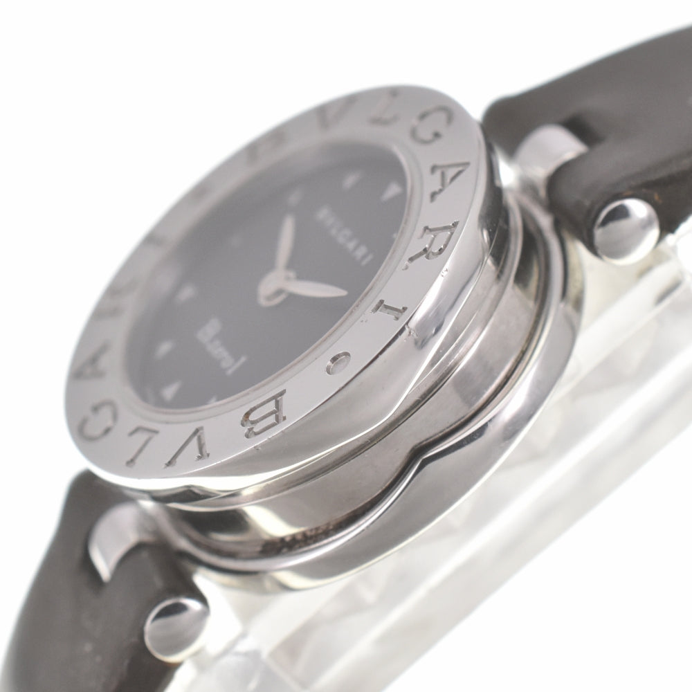 BVLGARI B.zero1 BZ22S Stainless Steel / Leather black Dial Quartz Ladies
 Watch I#139895