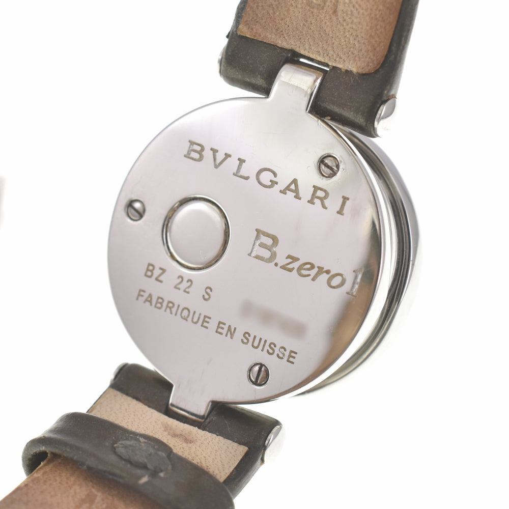 BVLGARI B.zero1 BZ22S Stainless Steel / Leather black Dial Quartz Ladies
 Watch I#139895