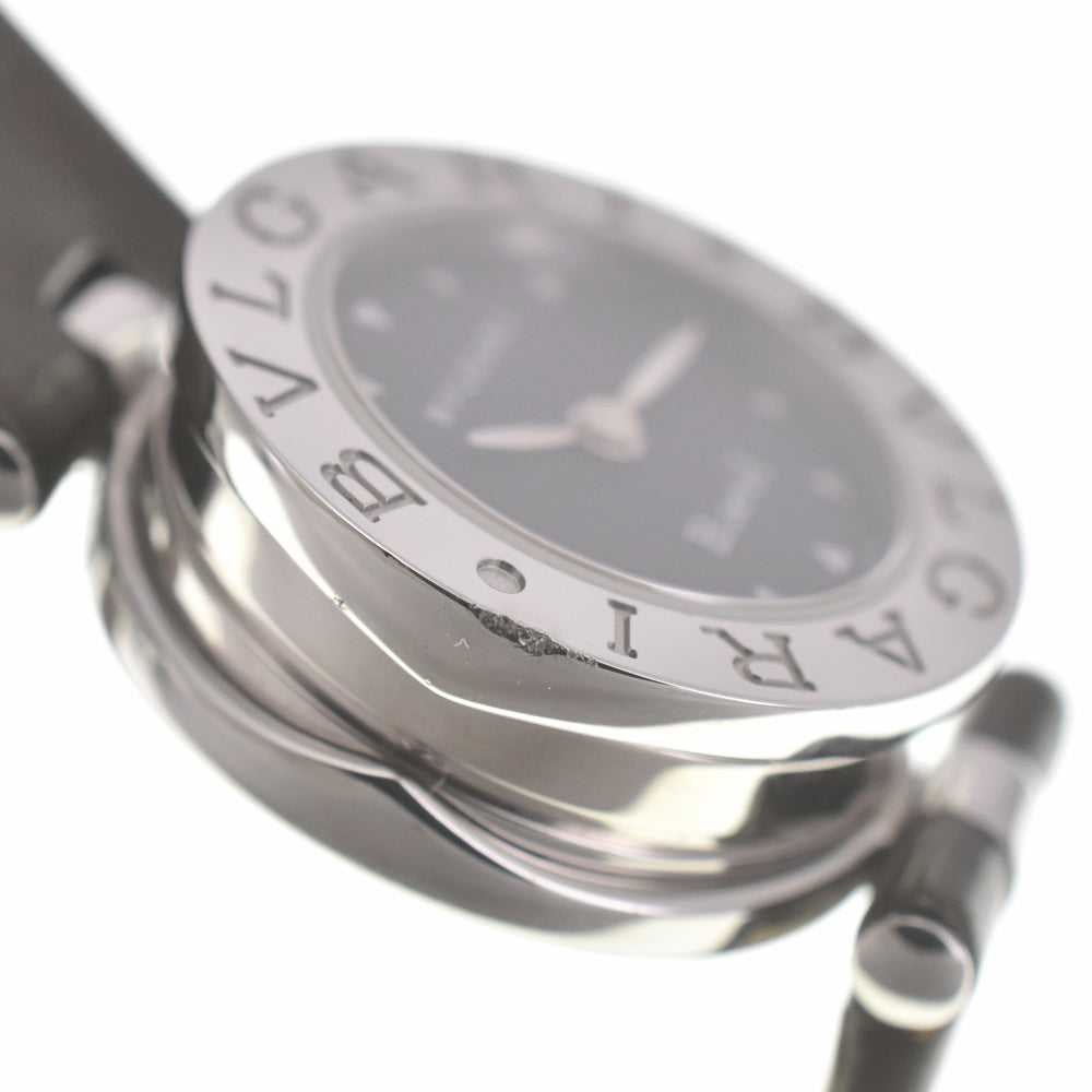 BVLGARI B.zero1 BZ22S Stainless Steel / Leather black Dial Quartz Ladies
 Watch I#139895