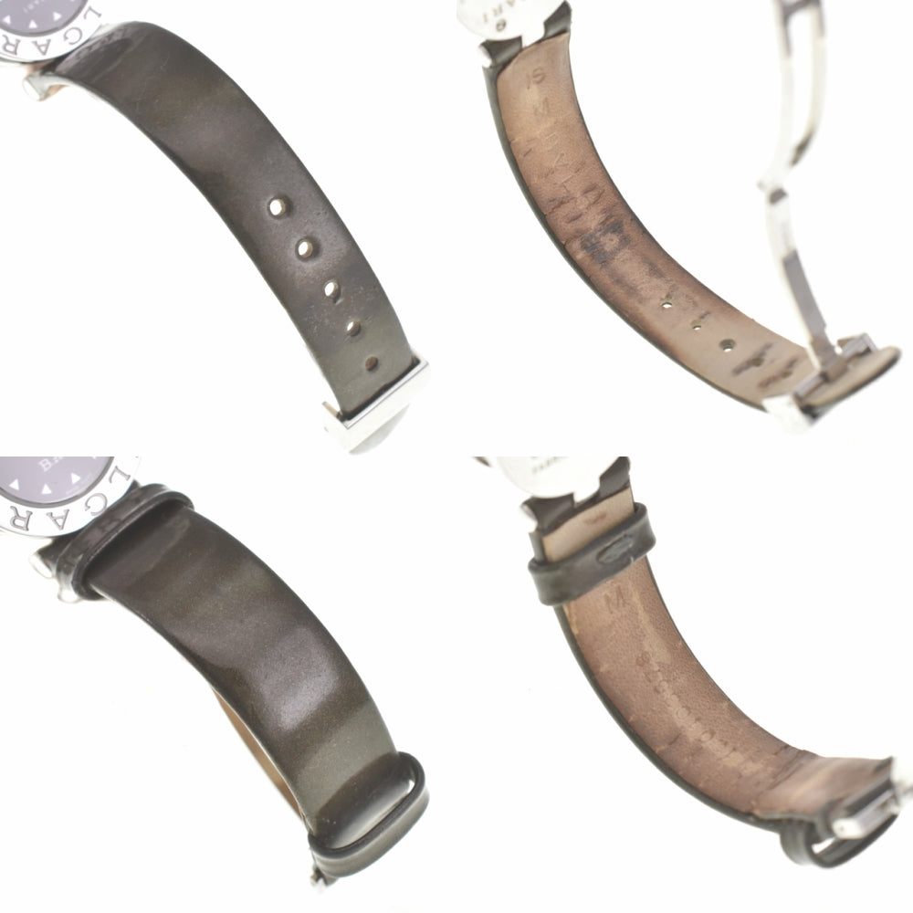 BVLGARI B.zero1 BZ22S Stainless Steel / Leather black Dial Quartz Ladies
 Watch I#139895