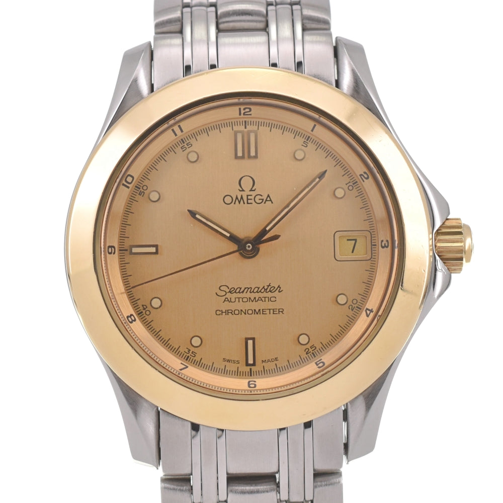 with paper OMEGA Seamaster 2401.10 Stainless Steel/K18YG gold Dial Automatic Men's
 Watch H#139900