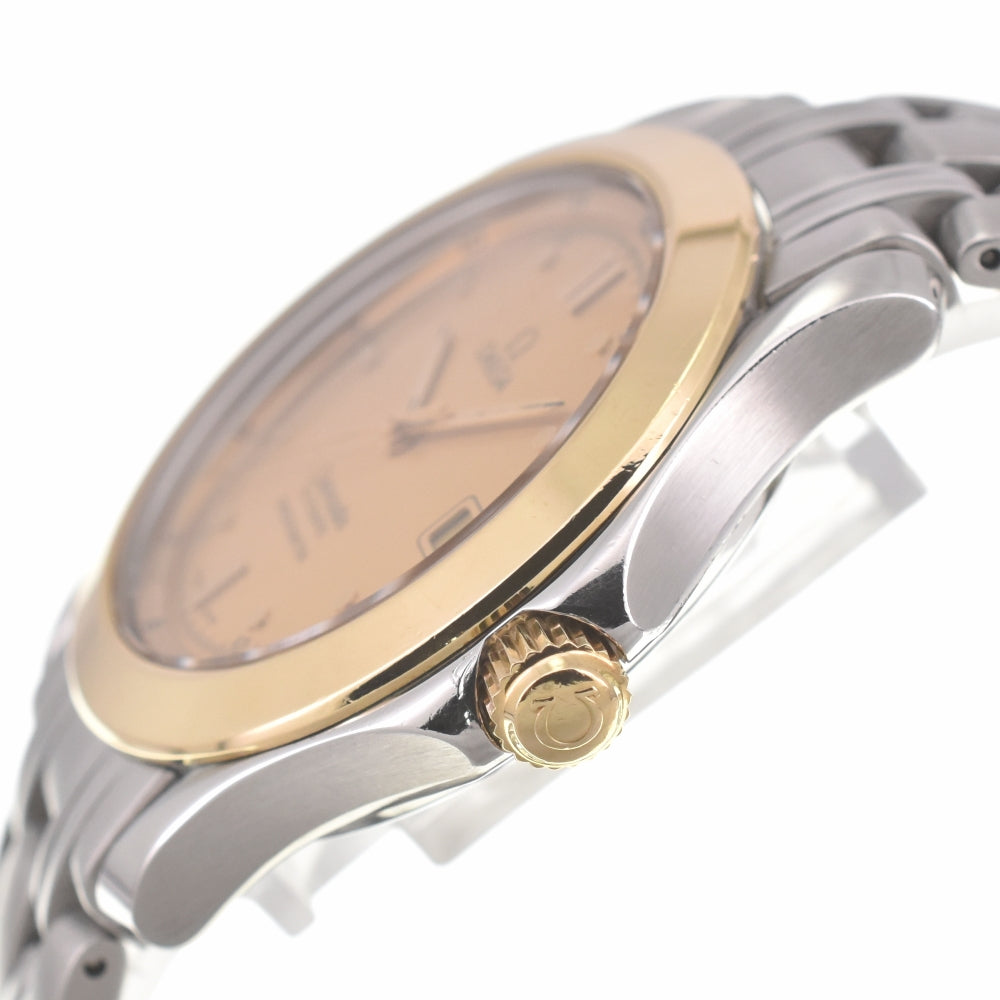 with paper OMEGA Seamaster 2401.10 Stainless Steel/K18YG gold Dial Automatic Men's
 Watch H#139900