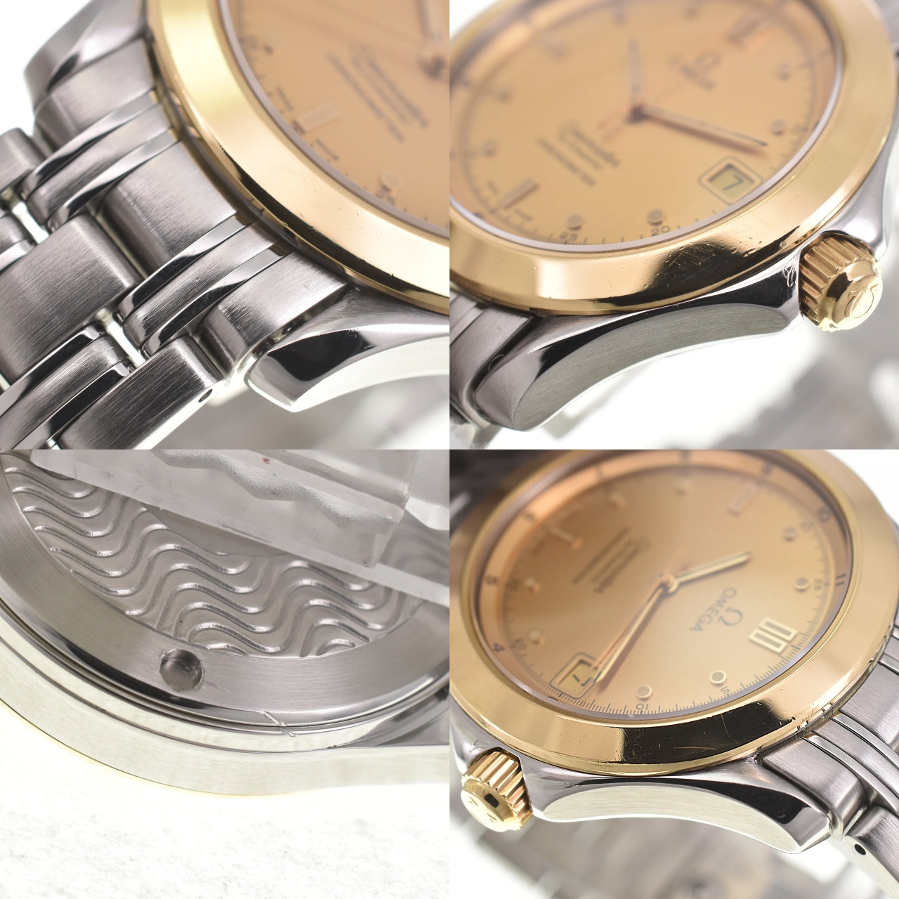 with paper OMEGA Seamaster 2401.10 Stainless Steel/K18YG gold Dial Automatic Men's
 Watch H#139900