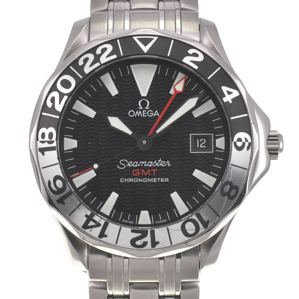 OMEGA Seamaster 2234.50 50th Anniversary Model GMT black Dial Automatic Men's
 Watch J#139914
