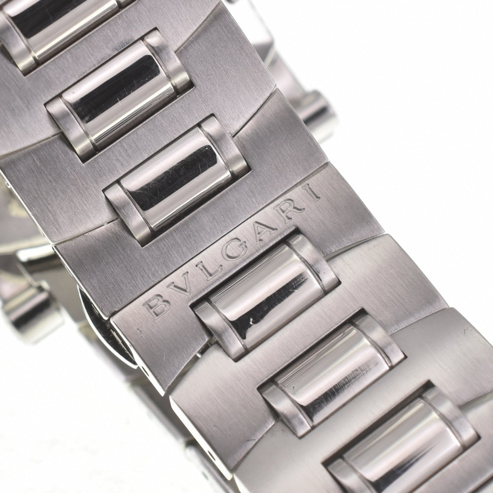 with paper BVLGARI Assioma AA44S Date blue Dial Automatic Men's
 Watch I#139917