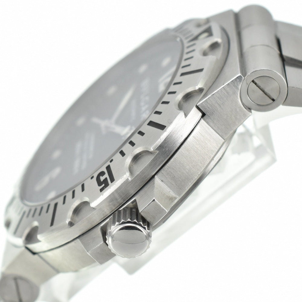 BVLGARI Diagono Scuba SD40S Date black Dial Automatic Men's
 Watch N#139929