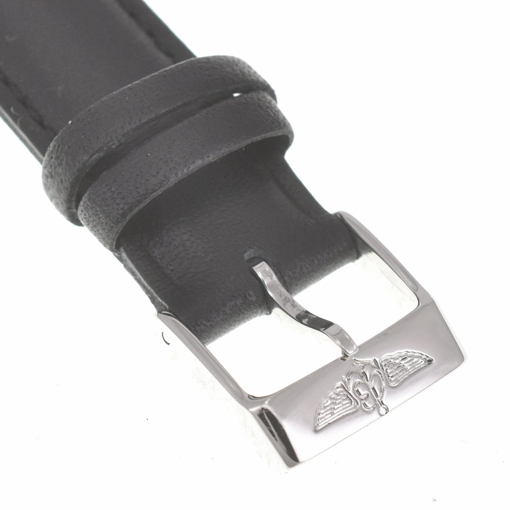 BREITLING Lady J Date D52065 YG Bezel black Dial Quartz Ladies
 Watch I#139935