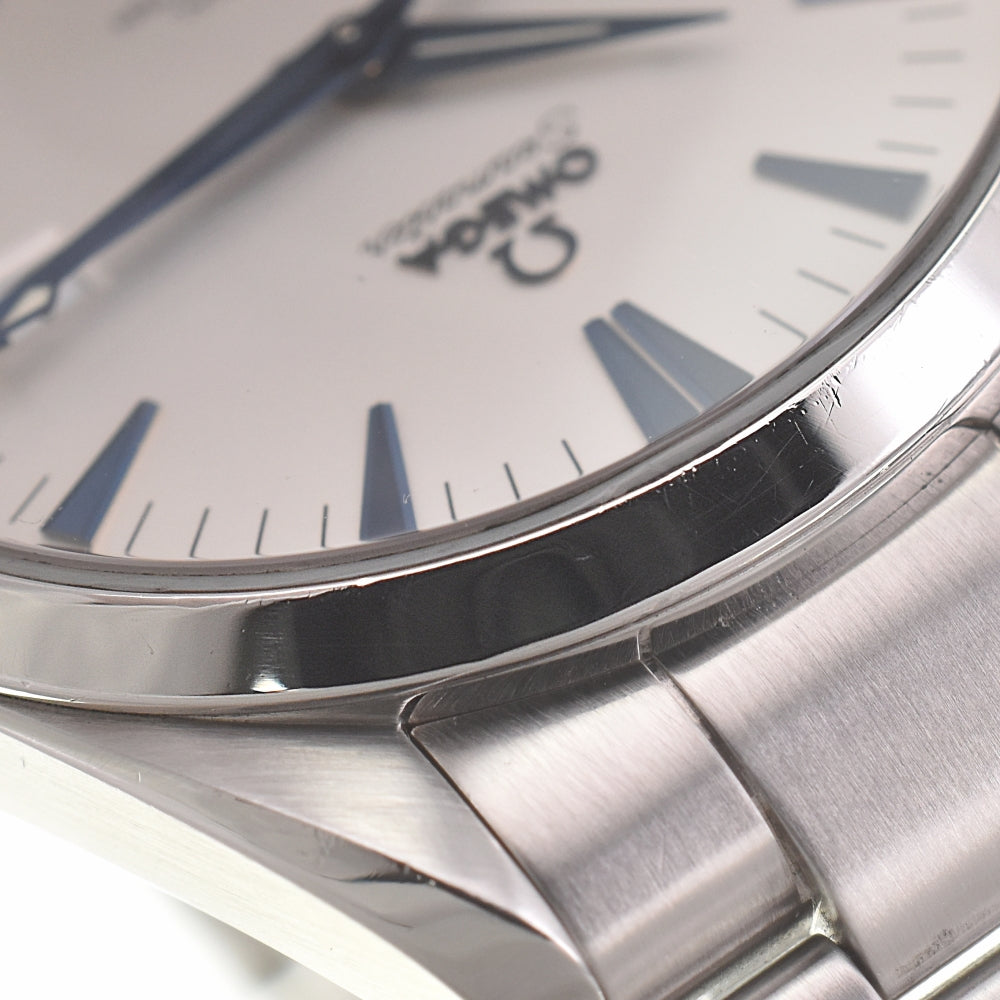 OMEGA Seamaster Aqua Terra 2502.33 Date chronometer Silver Dial Automatic Men's
 Watch □#139938