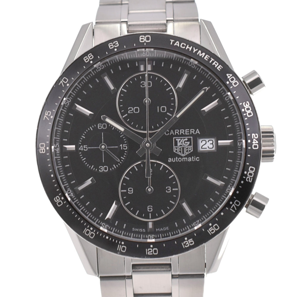TAG HEUER Carrera CV201E-0 Chronograph Date black Dial Automatic Men's
 Watch L#139944