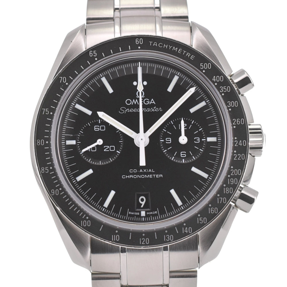 with paper OMEGA Speedmaster 2 Counter CO-AXIAL 311.30.44.51.01.002 black Dial Automatic Men's
 Watch I#139947