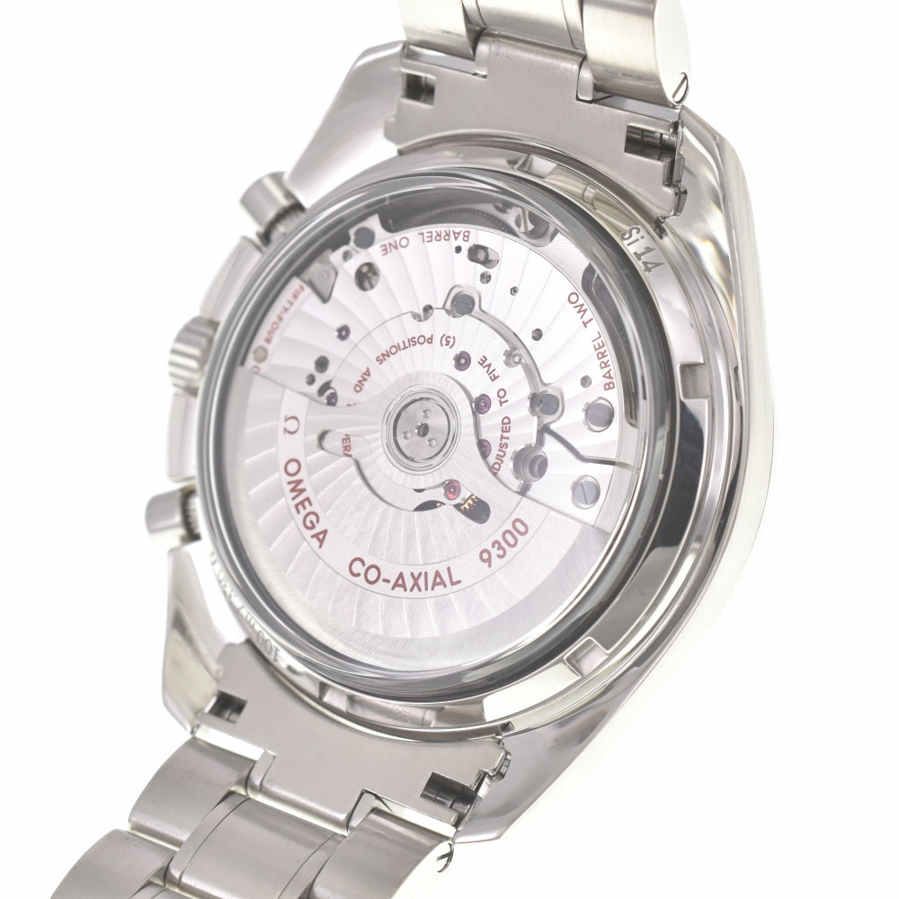 with paper OMEGA Speedmaster 2 Counter CO-AXIAL 311.30.44.51.01.002 black Dial Automatic Men's
 Watch I#139947