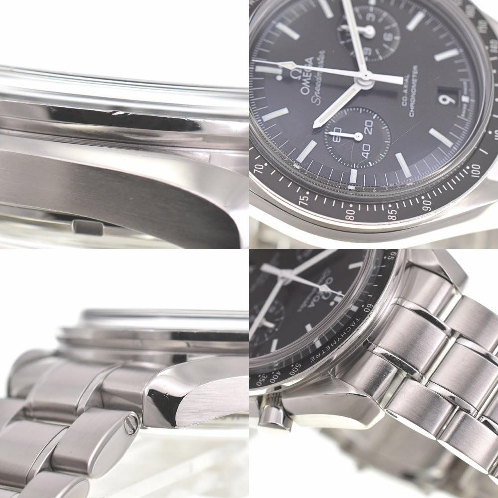 with paper OMEGA Speedmaster 2 Counter CO-AXIAL 311.30.44.51.01.002 black Dial Automatic Men's
 Watch I#139947