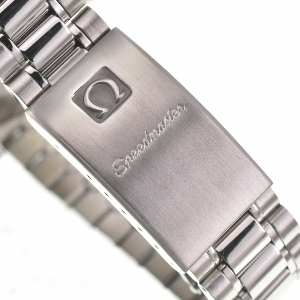 with paper OMEGA Speed master michael schumacher 3511.12 Chronograph Date yellow Dial Automatic Men's
 Watch □#139951