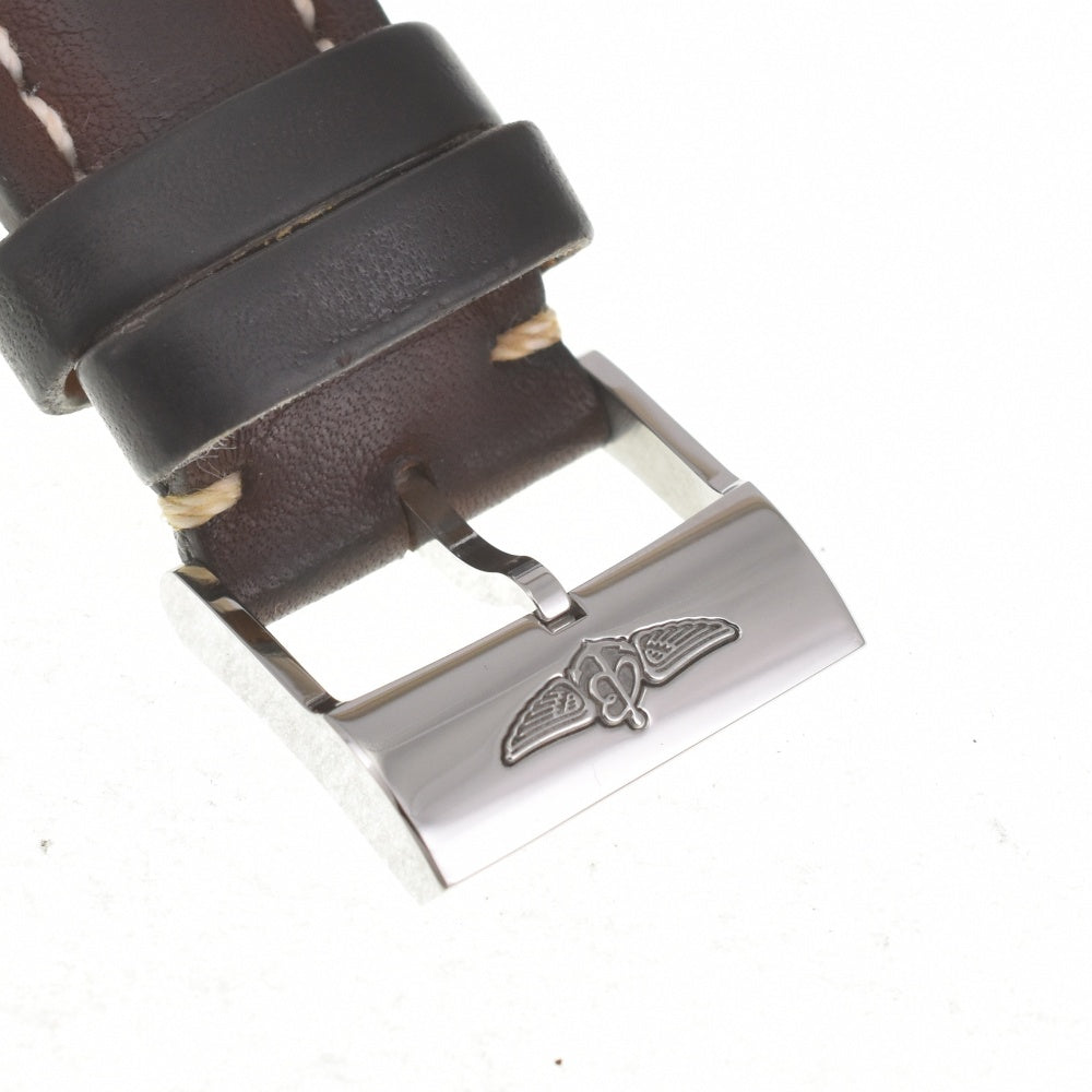 with paper BREITLING Navitimer Montbrillant Spaciograph A36030.1 Silver Dial Automatic Men's
 Watch L#139969