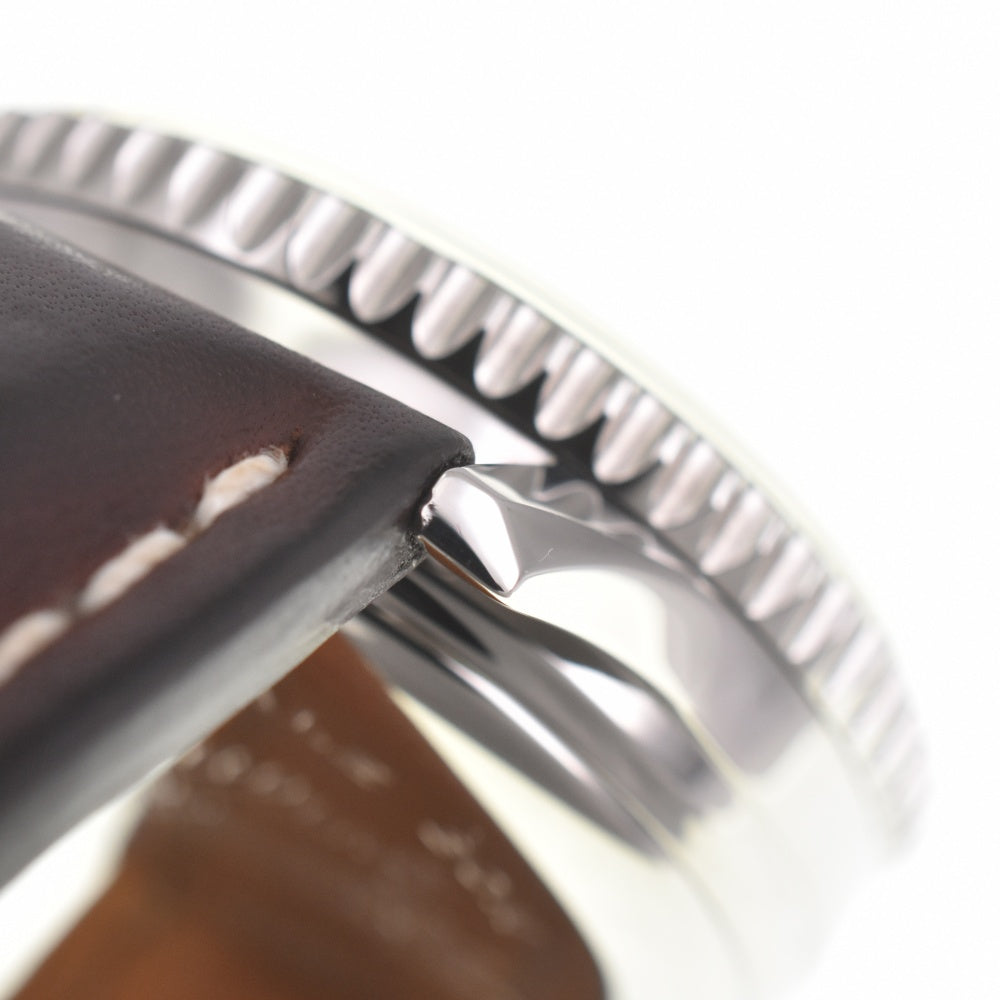 with paper BREITLING Navitimer Montbrillant Spaciograph A36030.1 Silver Dial Automatic Men's
 Watch L#139969