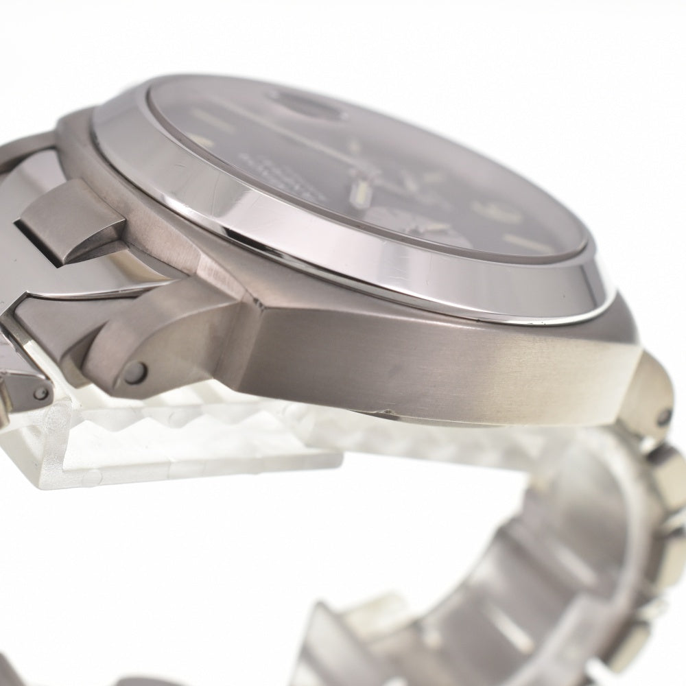 with paper PANERAI Luminor PAM00171 Small second power reserve date black Dial Automatic Men's
 Watch L#139971