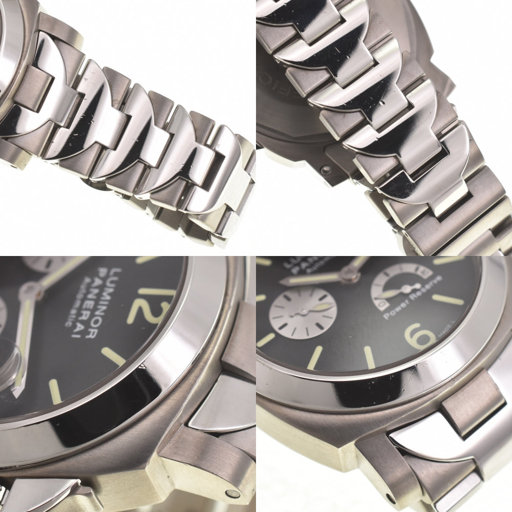 with paper PANERAI Luminor PAM00171 Small second power reserve date black Dial Automatic Men's
 Watch L#139971