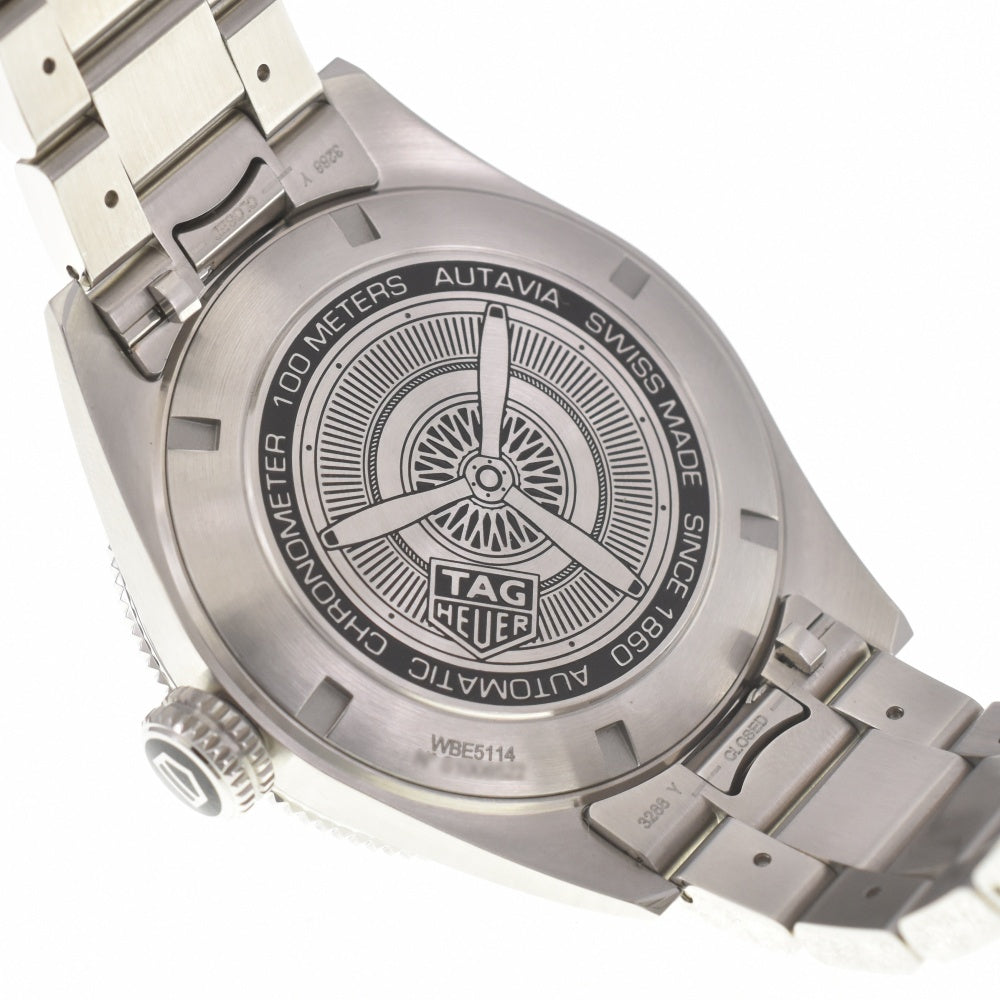 with paper TAG HEUER Otavia WBE5114.EB0173 Date chronometer gray Dial Automatic Men's
 Watch J#139972