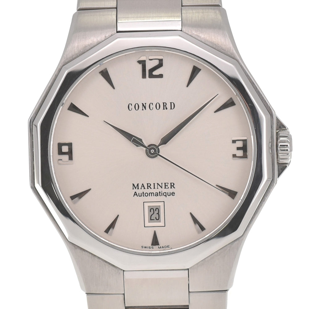 Concord Mariner Date see-through back Silver Dial Automatic Men's
 Watch J#139974