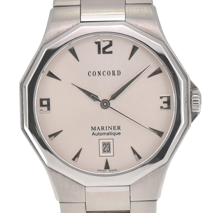 Concord Mariner Date see-through back Silver Dial Automatic Men's
 Watch J#139974