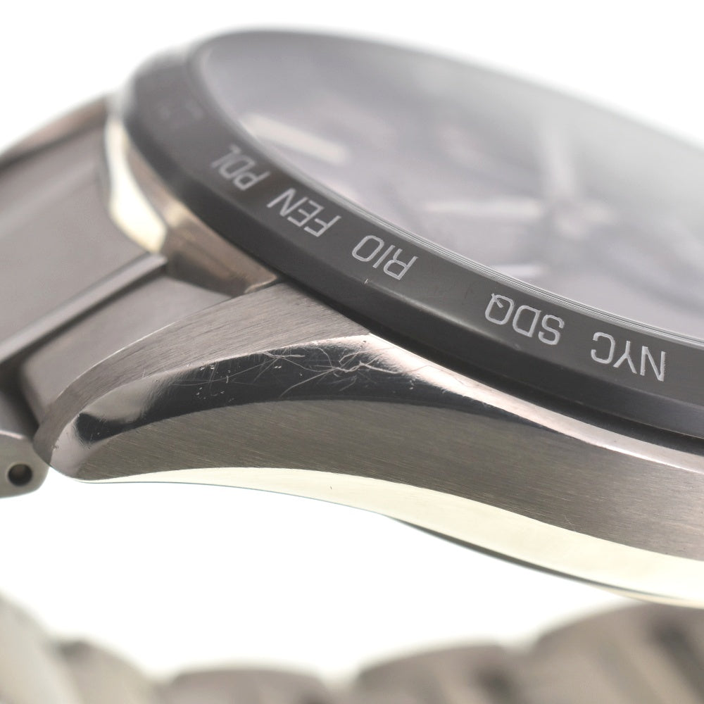 with paper SEIKO Brights SAGA231 Date Navy Dial Radio Sync Solar Men's
 Watch I#139976