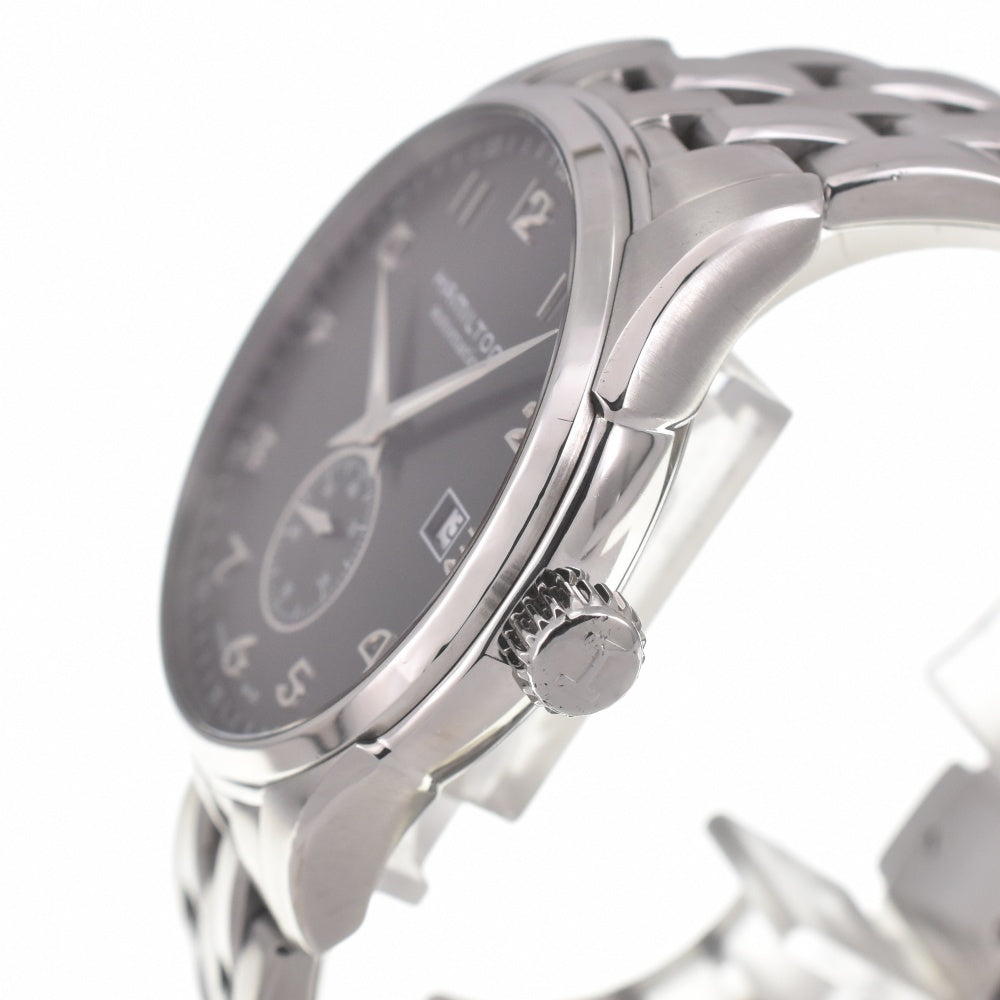 HAMILTON Jazz master H425150 Small second date see-through back Dark gray Dial Automatic Men's
 Watch J#139983