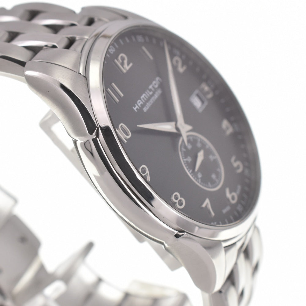 HAMILTON Jazz master H425150 Small second date see-through back Dark gray Dial Automatic Men's
 Watch J#139983