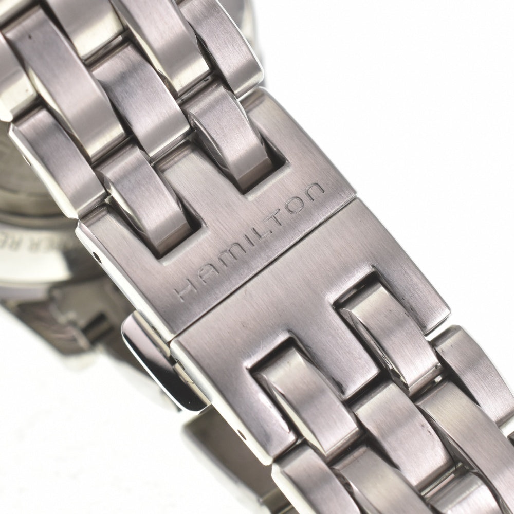 HAMILTON Jazz master H425150 Small second date see-through back Dark gray Dial Automatic Men's
 Watch J#139983