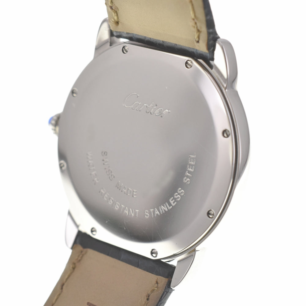 CARTIER Ronde SoloLM W6700255 Date Silver Dial Quartz Men's
 Watch L#139999