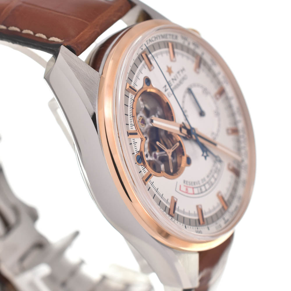 ZENITH El Primero Chrono Master Open 51.2080.4021/01.C494 Power reserve Silver Dial Automatic Men's
 Watch J#140007