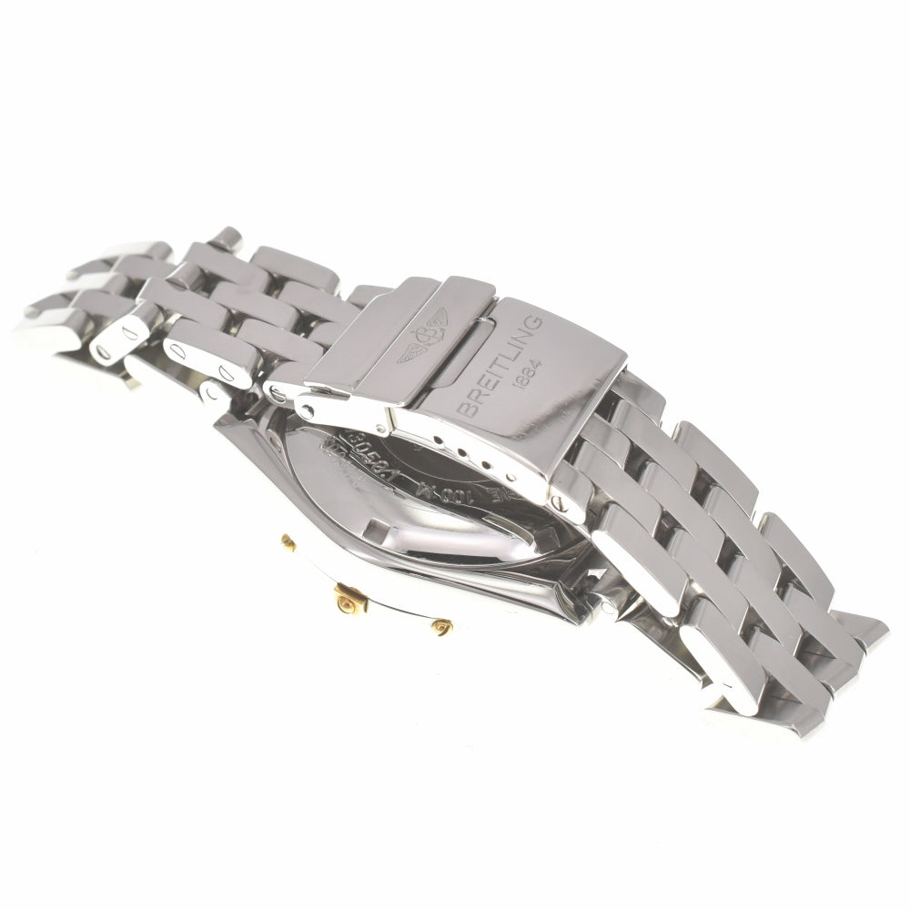 with paper BREITLING Chronomat Bikoro B13050.1 Chronograph Date white Dial Automatic Men's
 Watch L#140008