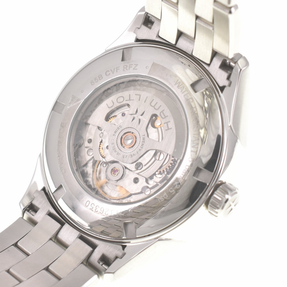 with paper HAMILTON Jazz master H326350 Power reserve black Dial Automatic Men's
 Watch J#140028