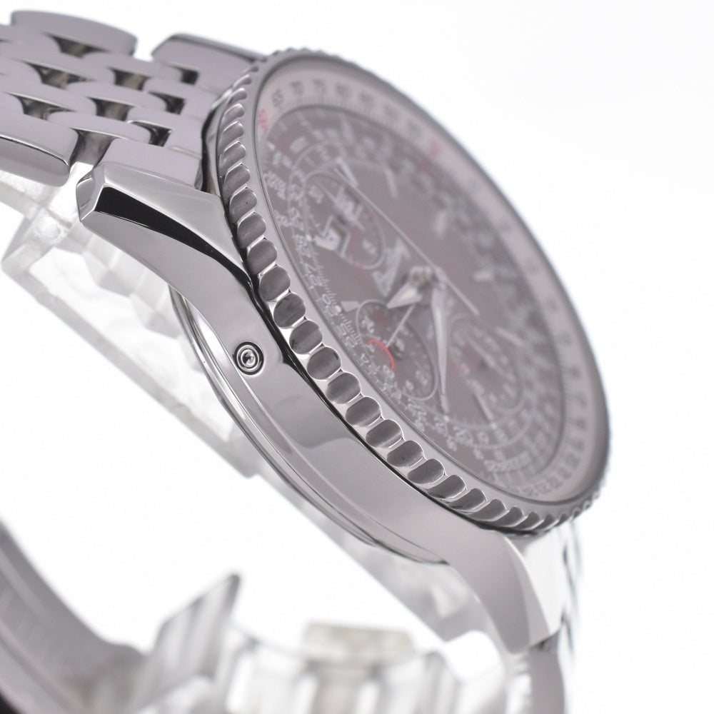 BREITLING Mont blilandatla A21330 Chronograph Triple calendar Brown Dial Automatic Men's
 Watch O#140047