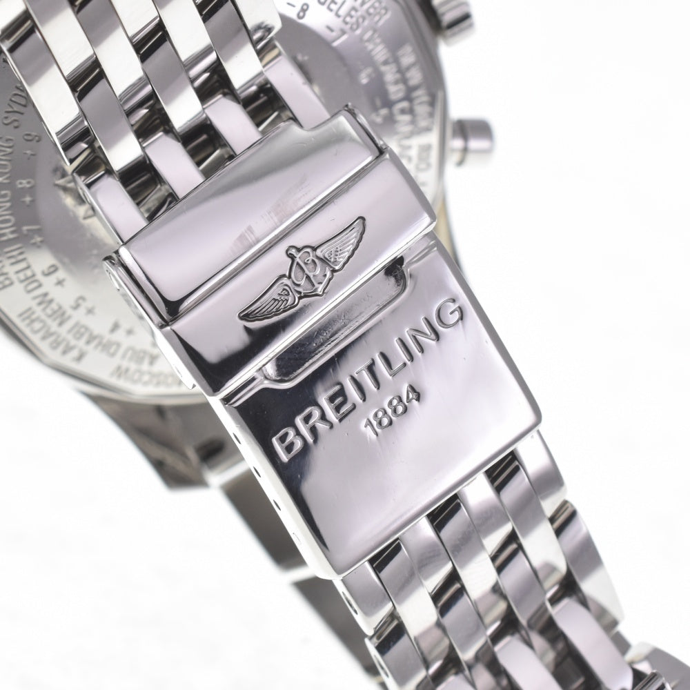 BREITLING Mont blilandatla A21330 Chronograph Triple calendar Brown Dial Automatic Men's
 Watch O#140047