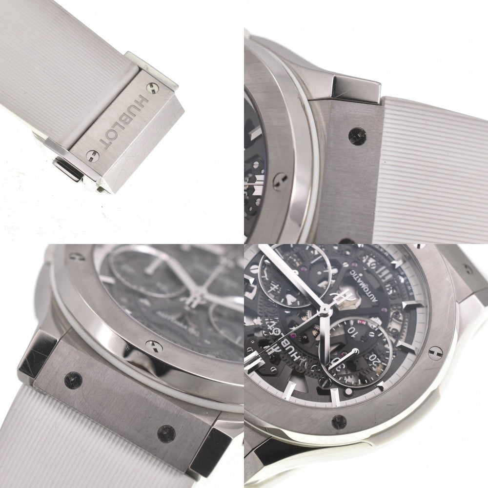 HUBLOT Aerofusion 525.NE.0127.LR Chronograph Date Black skeleton Dial Automatic Men's
 Watch J#140050