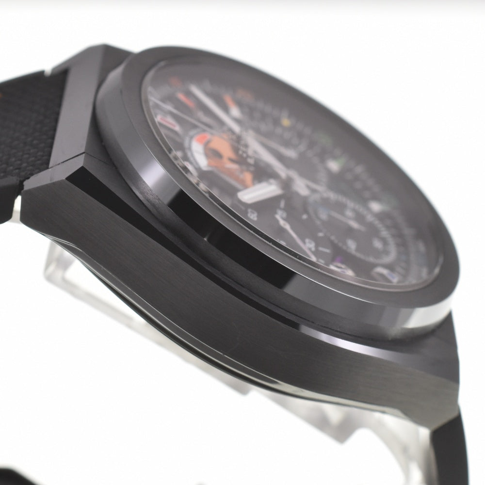 ZENITH DEFY 21 CHROMA II 49.9013.9004/21.R952 500 worldwide limited Black Openwork Dial Automatic Men's
 Watch J#140085