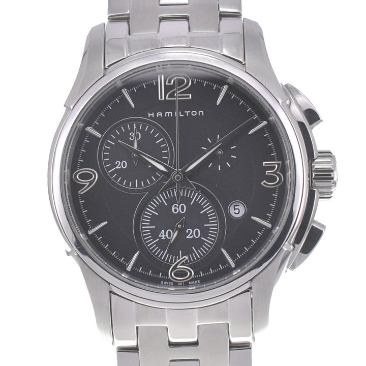HAMILTON Jazz master H326120 Chronograph Date black Dial Quartz Men's
 Watch O#140101