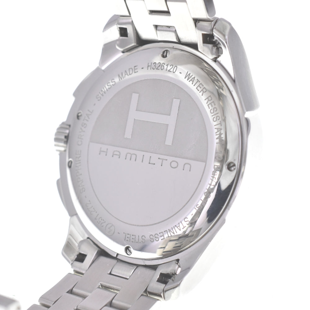 HAMILTON Jazz master H326120 Chronograph Date black Dial Quartz Men's
 Watch O#140101