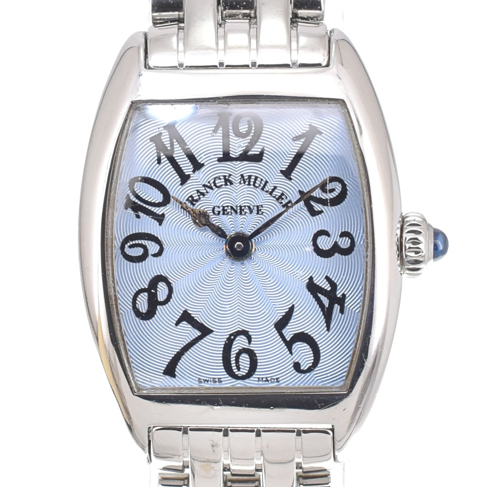 with paper FRANCK MULLER Tono Carbex Intermidier 2251QZ blue Dial Quartz Ladies
 Watch M#140128